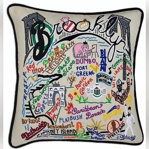 Carmel & Terrell Swan - Brooklyn Pillow ~ 20x20 - hand made in USA
